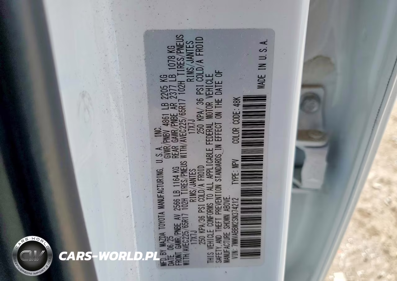 2025 Mazda Cx-50 Preferred VIN:7MMVABBM2SN374212 - 13