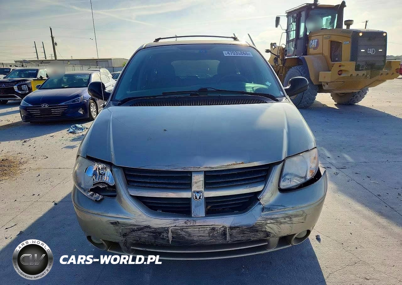 2007 Dodge Grand Caravan Sxt VIN:2D8GP44L87R229775 - 5