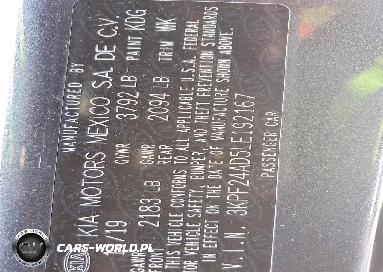 2020 Kia Forte Lxs VIN:3KPF24AD5LE192167 - 12