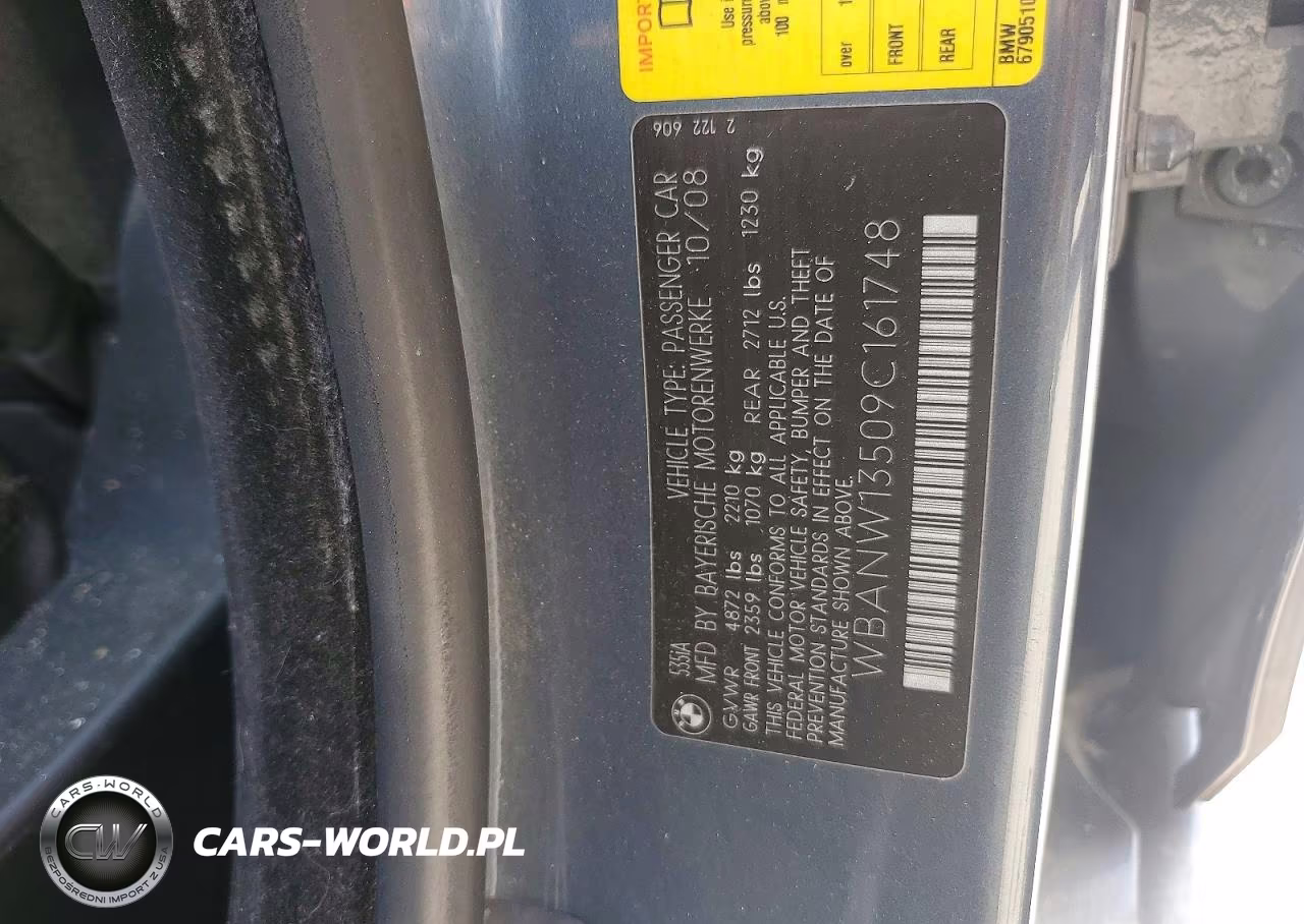 2009 BMW 535 I VIN:WBANW13509C161748 - 12