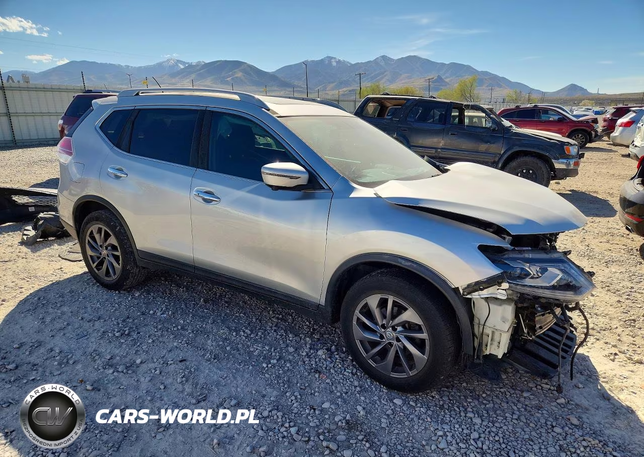 2016 Nissan Rogue Sl VIN:5N1AT2MV9GC899572 - 4