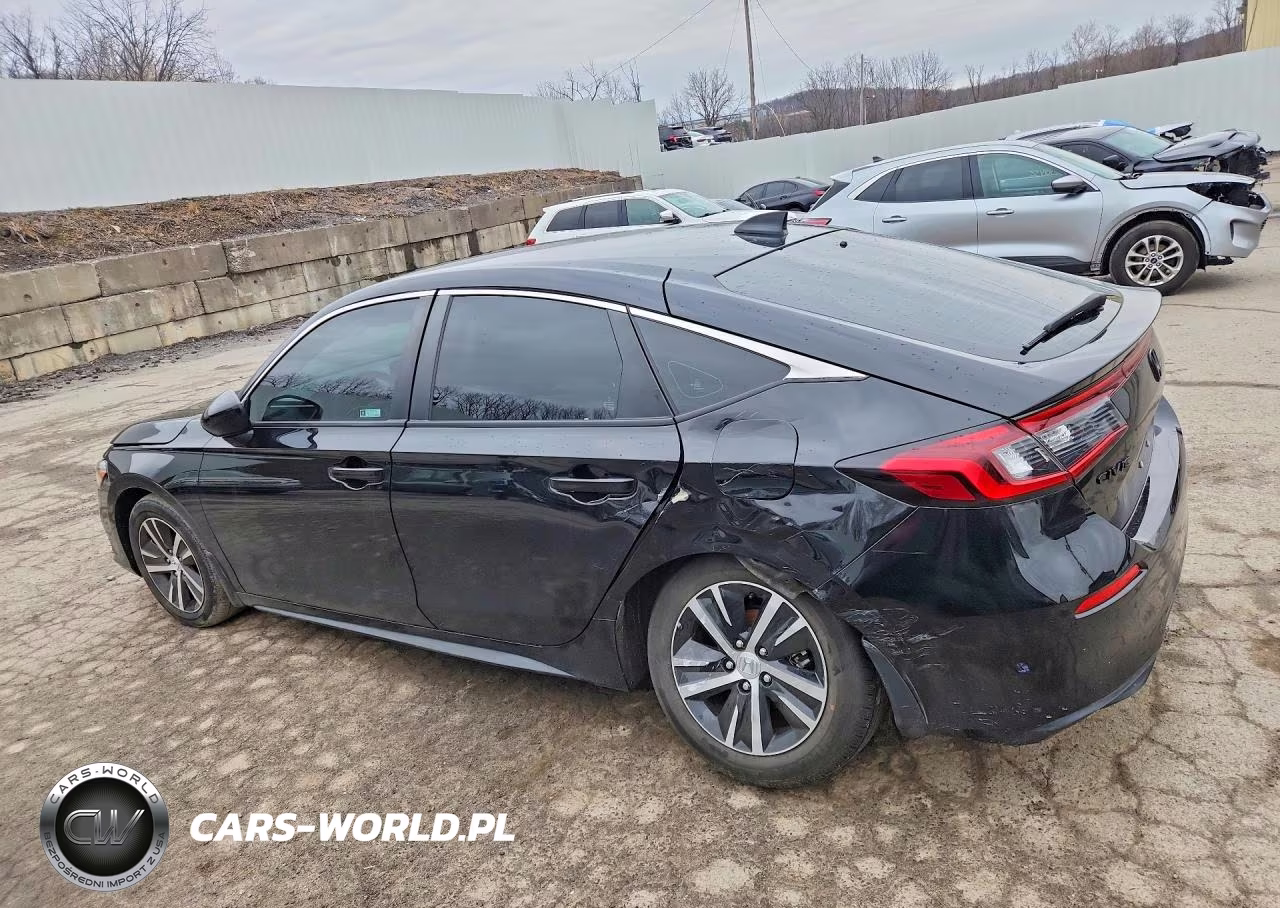 2022 Honda Civic Lx VIN:19XFL2H58NE008133 - 2
