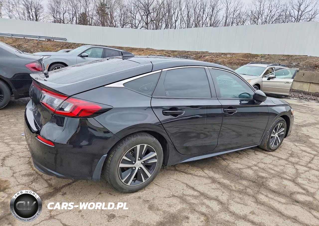 2022 Honda Civic Lx VIN:19XFL2H58NE008133 - 3