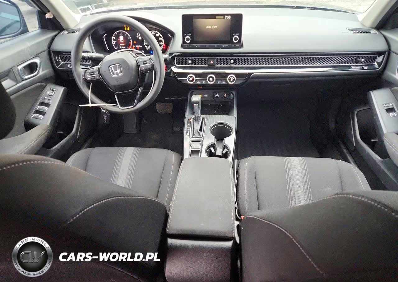 2022 Honda Civic Lx VIN:19XFL2H58NE008133 - 8