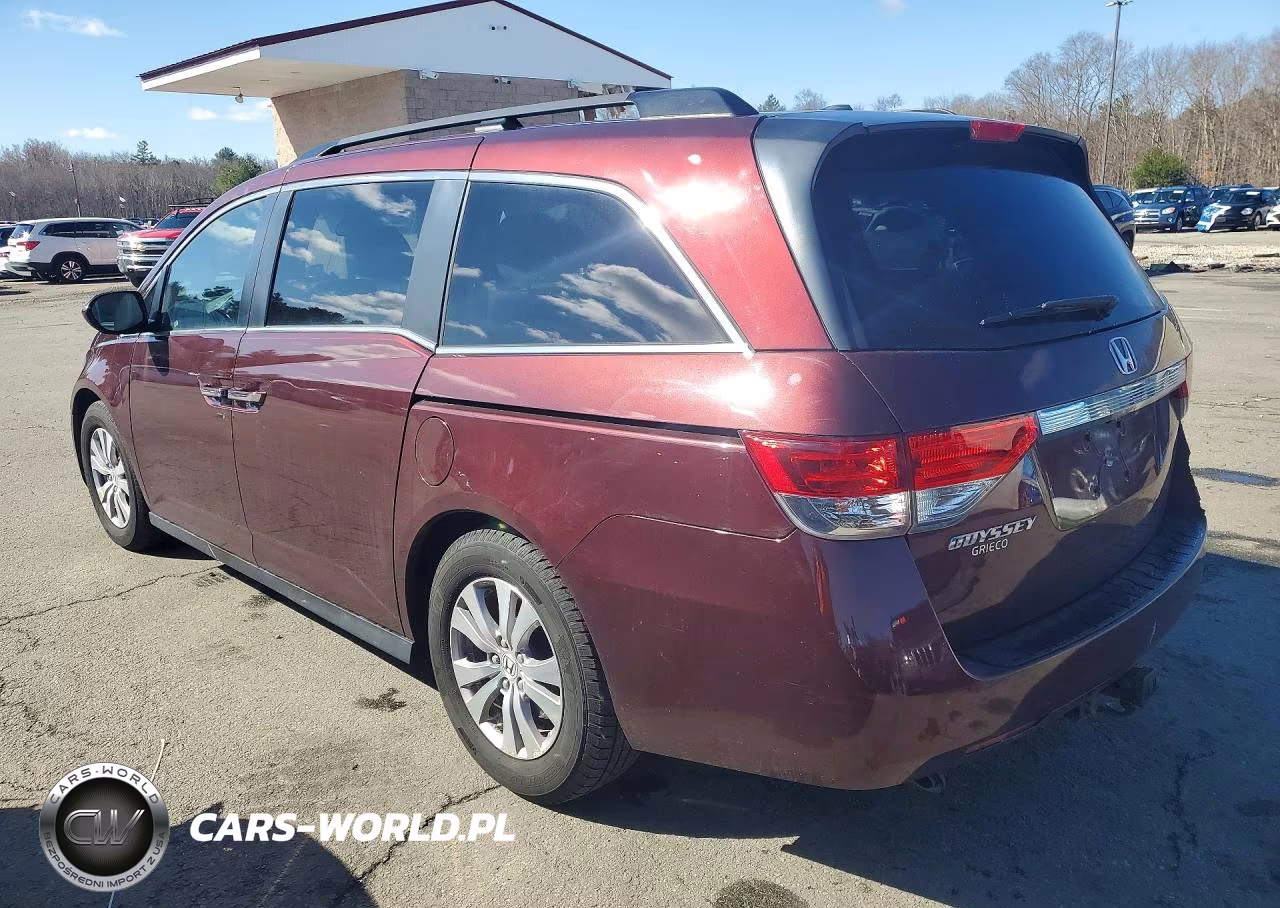 2017 Honda Odyssey Exl VIN:5FNRL5H66HB026037 - 2