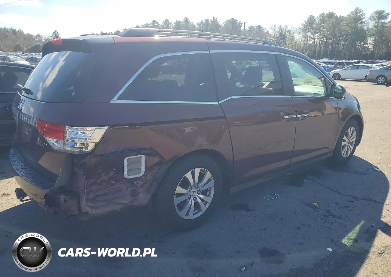 2017 Honda Odyssey Exl VIN:5FNRL5H66HB026037 - 3