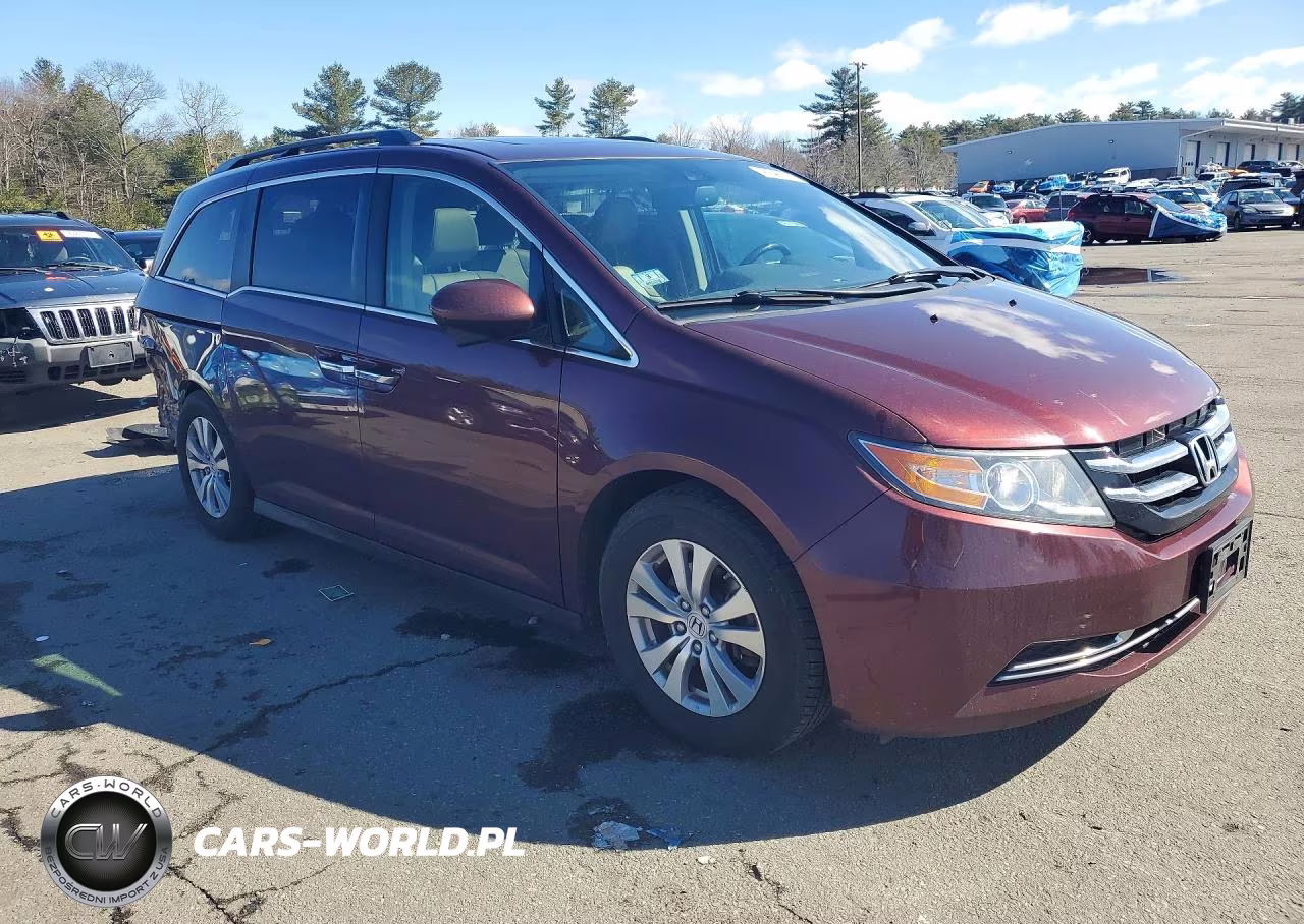 2017 Honda Odyssey Exl VIN:5FNRL5H66HB026037 - 4