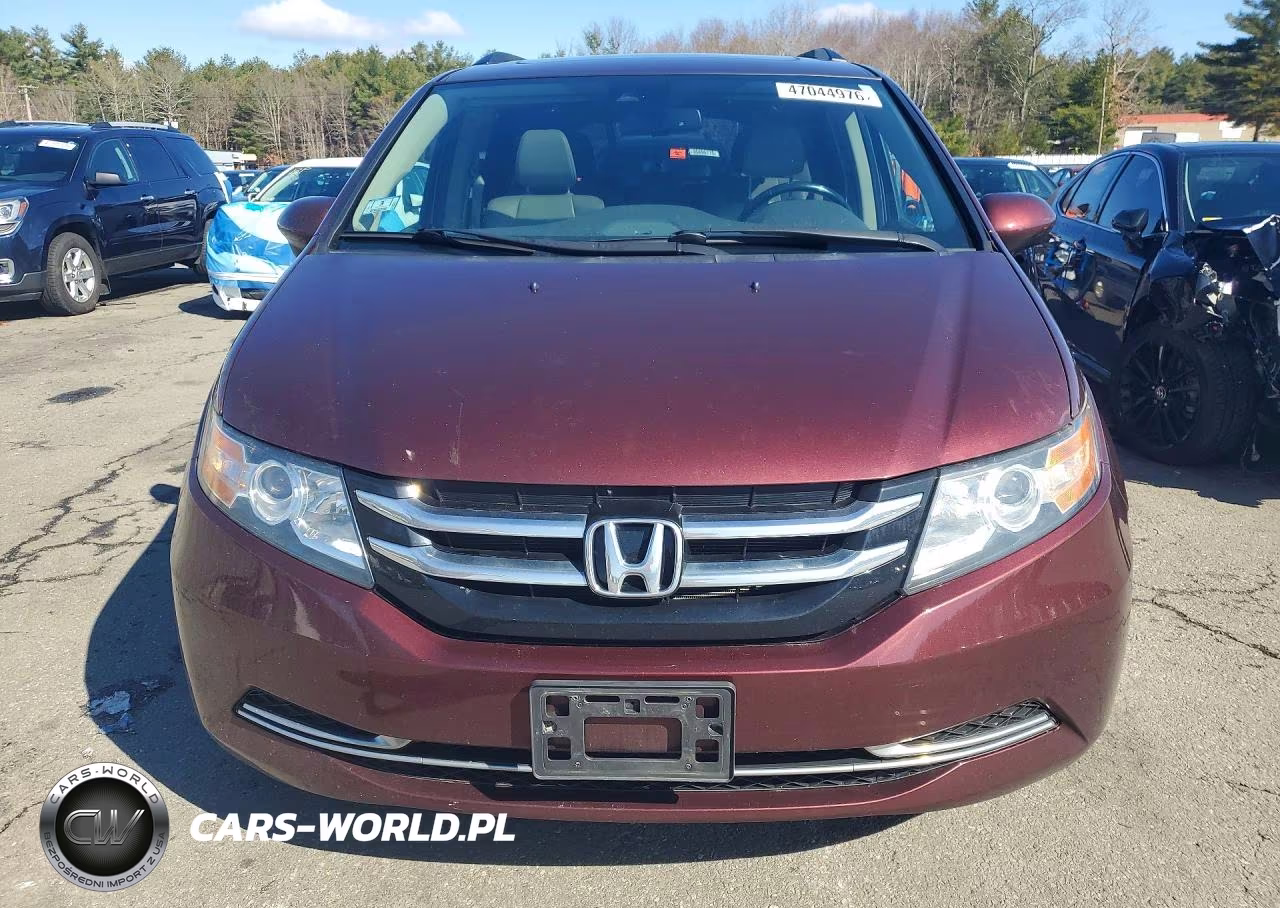 2017 Honda Odyssey Exl VIN:5FNRL5H66HB026037 - 5