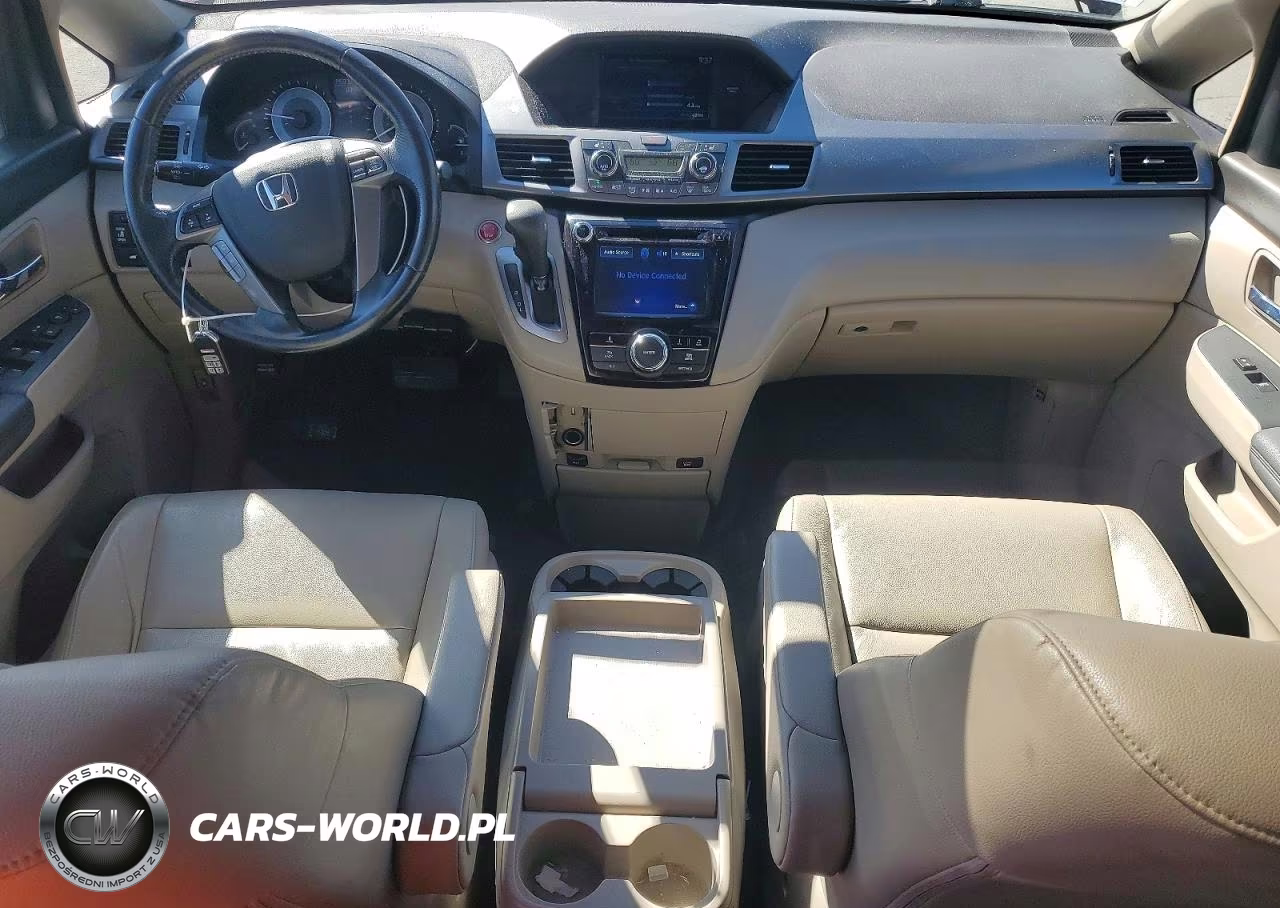 2017 Honda Odyssey Exl VIN:5FNRL5H66HB026037 - 8