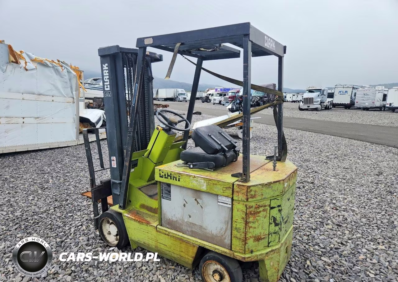 1998 Clark Ecs30 Forklift VIN:E35702636865FB - 3