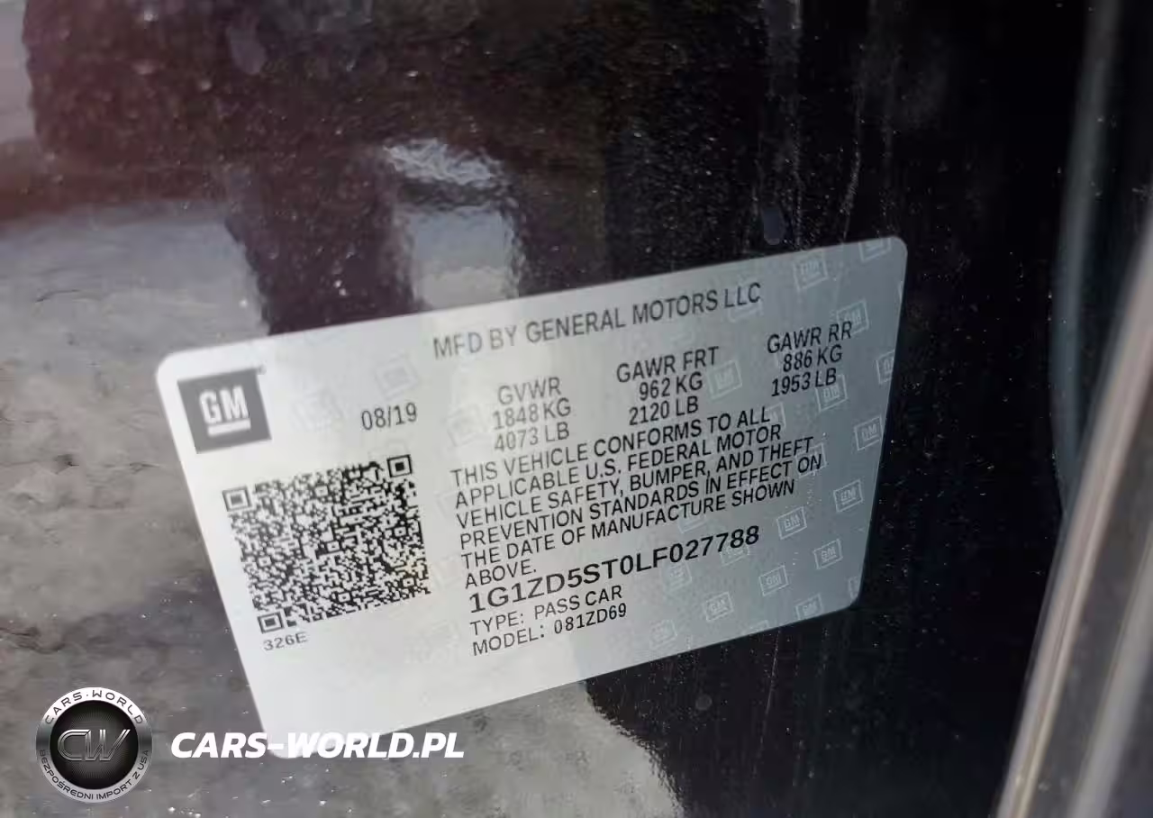 2020 Chevrolet Malibu Lt VIN:1G1ZD5ST0LF027788 - 12