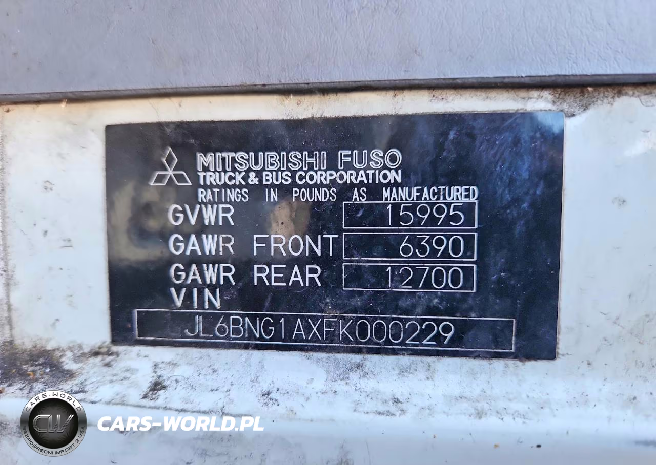 2015 Mitsubishi Fuso Fec72S Box Truck VIN:JL6BNG1AXFK000229 - 13