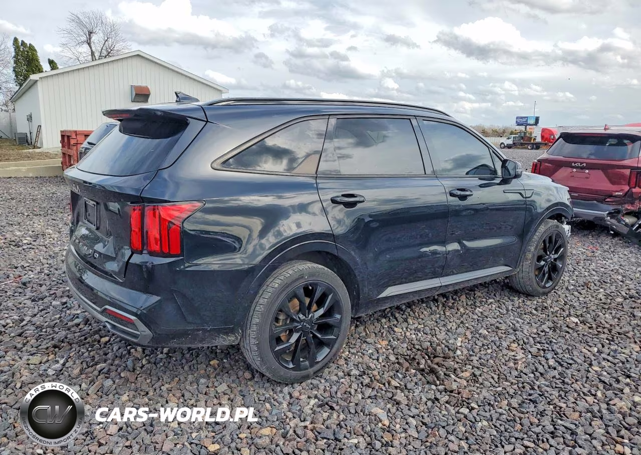 2022 Kia Sorento Sx VIN:5XYRK4LF4NG077772 - 3