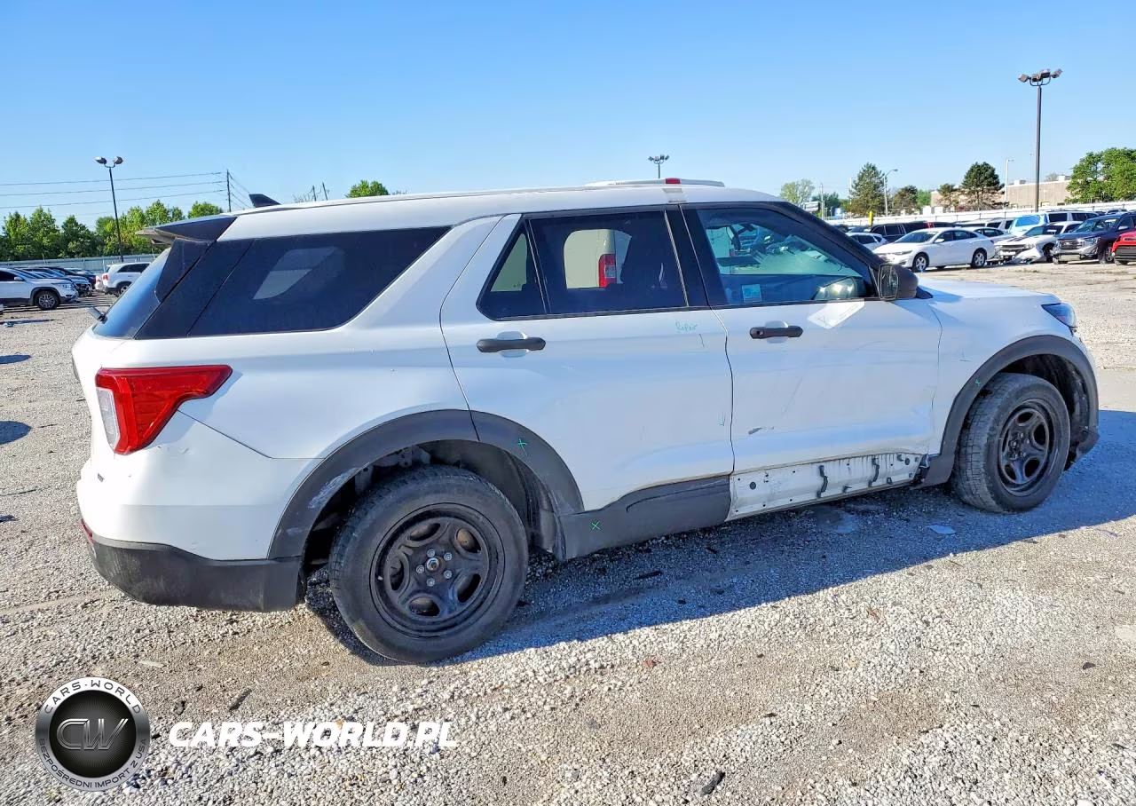 2020 Ford Explorer Police Interceptor VIN:1FM5K8AB9LGA71574 - 3