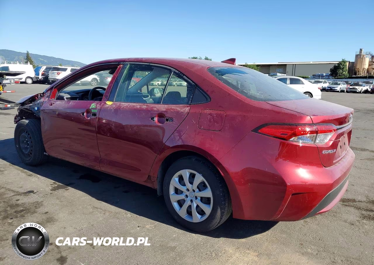 2022 Toyota Corolla Le VIN:JTDEPMAE6NJ232221 - 2