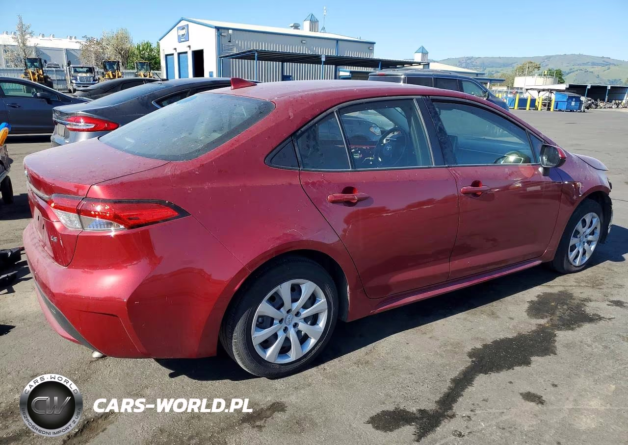 2022 Toyota Corolla Le VIN:JTDEPMAE6NJ232221 - 3