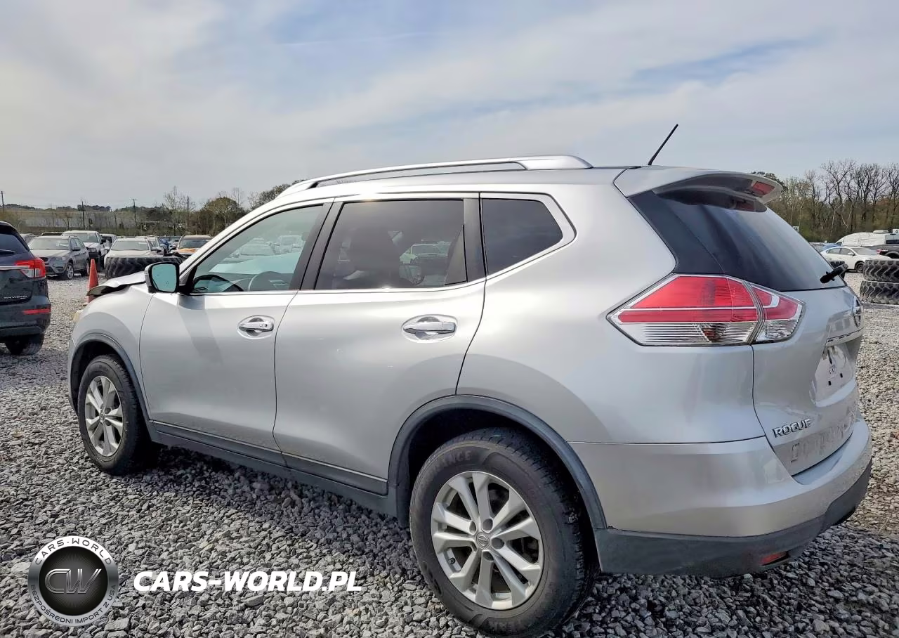 2015 Nissan Rogue Sv VIN:KNMAT2MV8FP585214 - 2