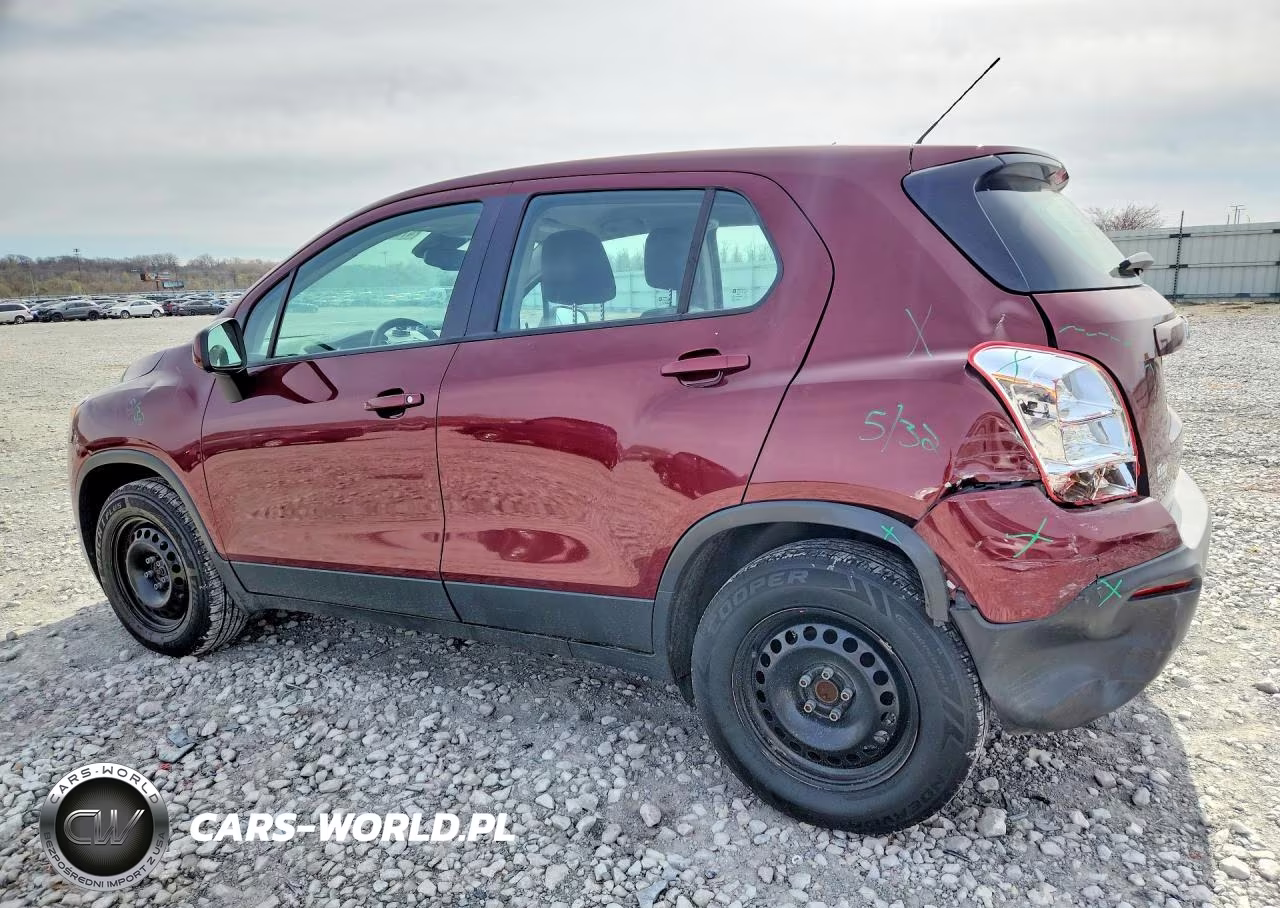 2016 Chevrolet Trax Ls VIN:3GNCJKSB1GL260738 - 2