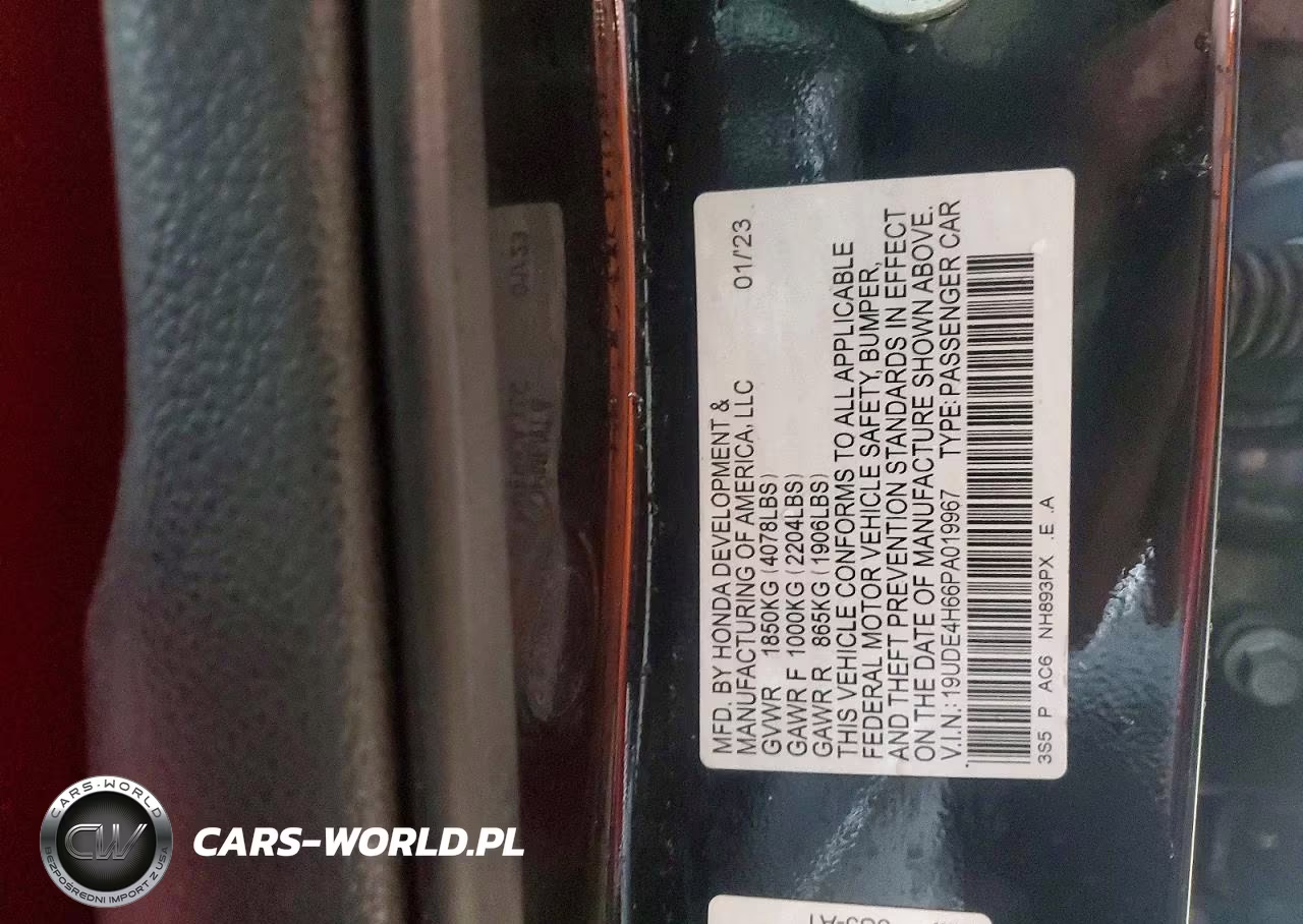 2023 Acura Integra A-Spec Tech VIN:19UDE4H66PA019967 - 12