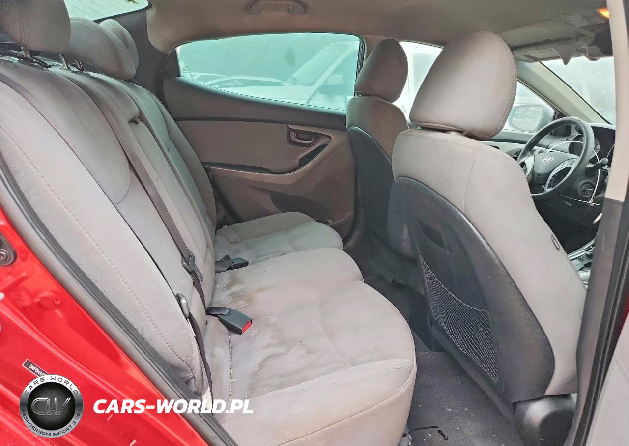 2014 Hyundai Elantra Se VIN:5NPDH4AE5EH495625 - 10