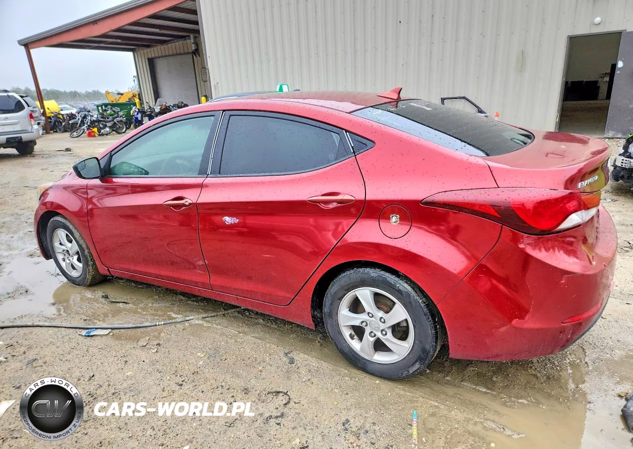 2014 Hyundai Elantra Se VIN:5NPDH4AE5EH495625 - 2
