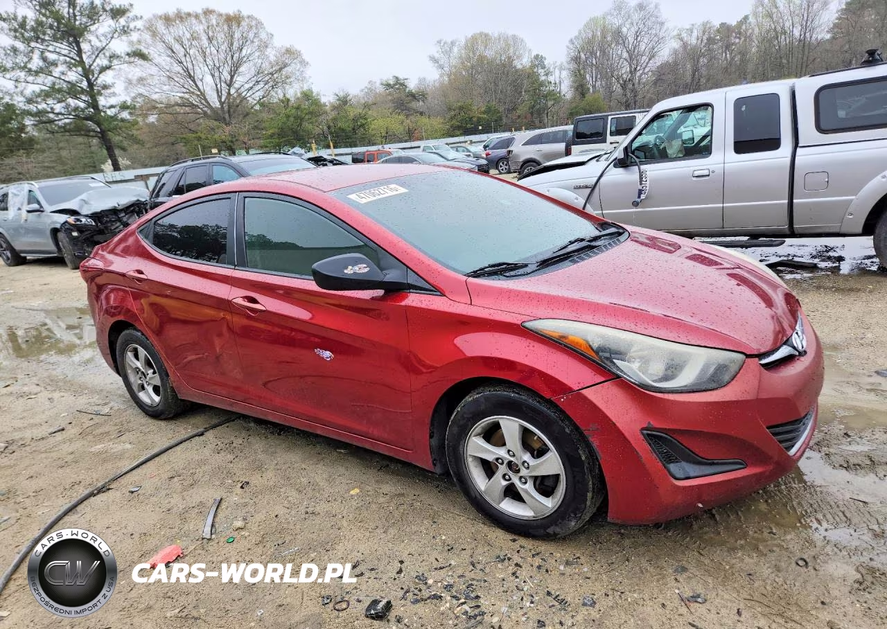 2014 Hyundai Elantra Se VIN:5NPDH4AE5EH495625 - 4