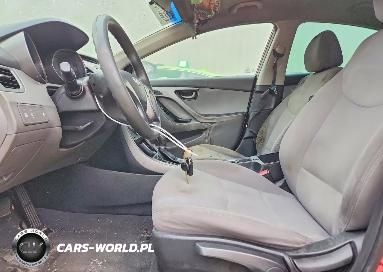 2014 Hyundai Elantra Se VIN:5NPDH4AE5EH495625 - 7