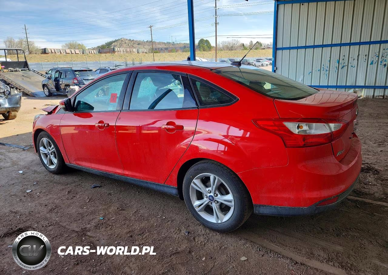 2014 Ford Focus Se VIN:1FADP3F21EL375253 - 2