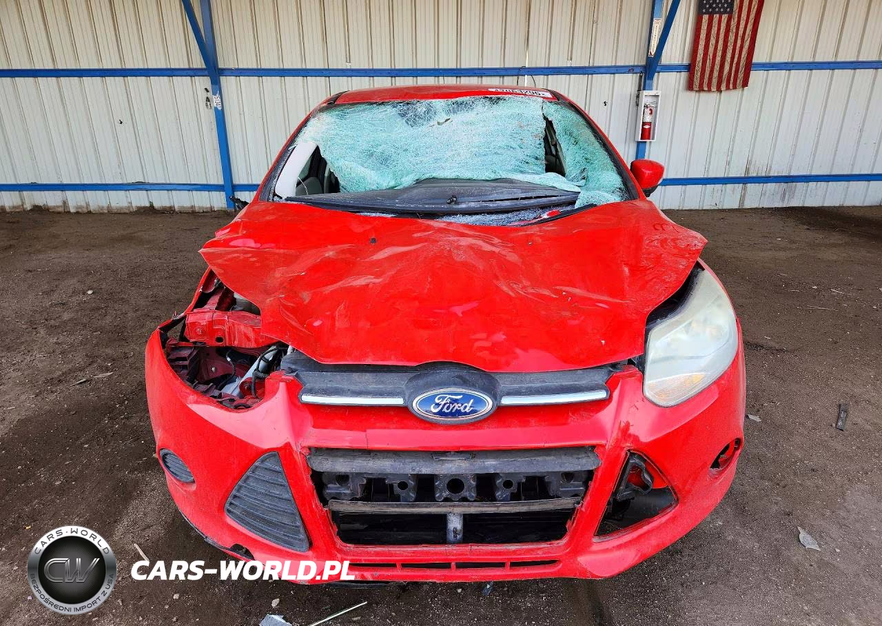 2014 Ford Focus Se VIN:1FADP3F21EL375253 - 5