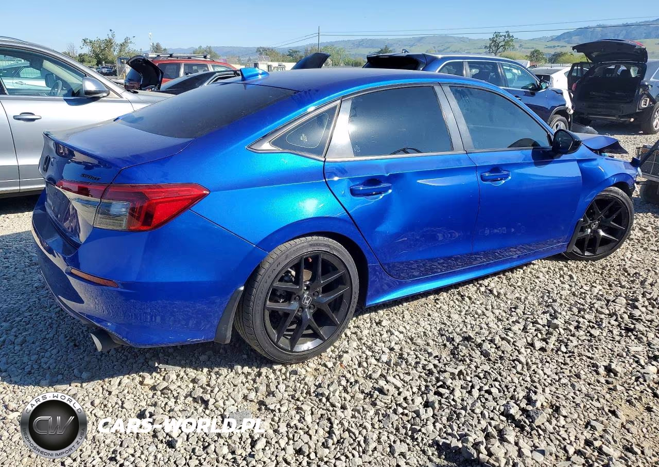 2022 Honda Civic Sport VIN:2HGFE2F56NH532822 - 3