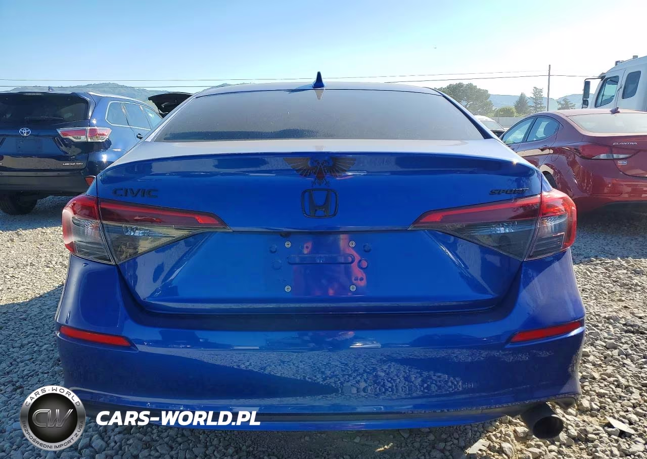 2022 Honda Civic Sport VIN:2HGFE2F56NH532822 - 6