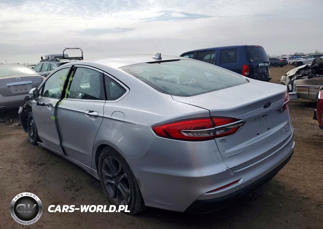 2019 Ford Fusion Sel VIN:3FA6P0CD7KR254284 - 2