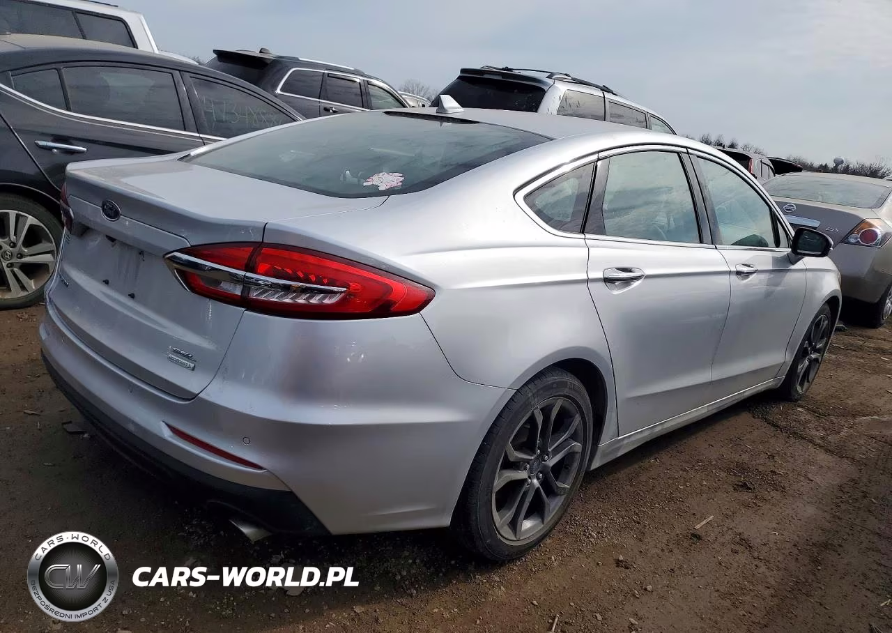 2019 Ford Fusion Sel VIN:3FA6P0CD7KR254284 - 3