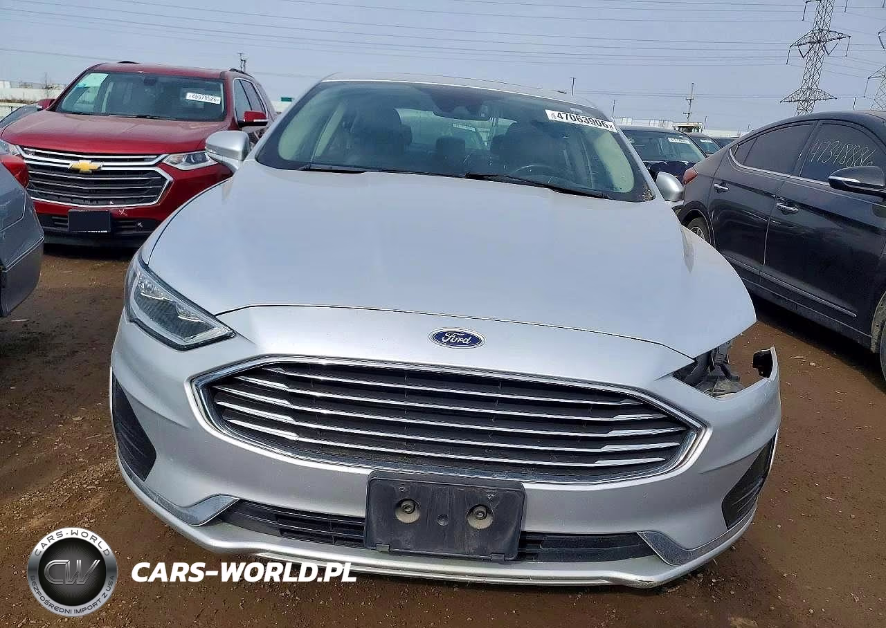 2019 Ford Fusion Sel VIN:3FA6P0CD7KR254284 - 5