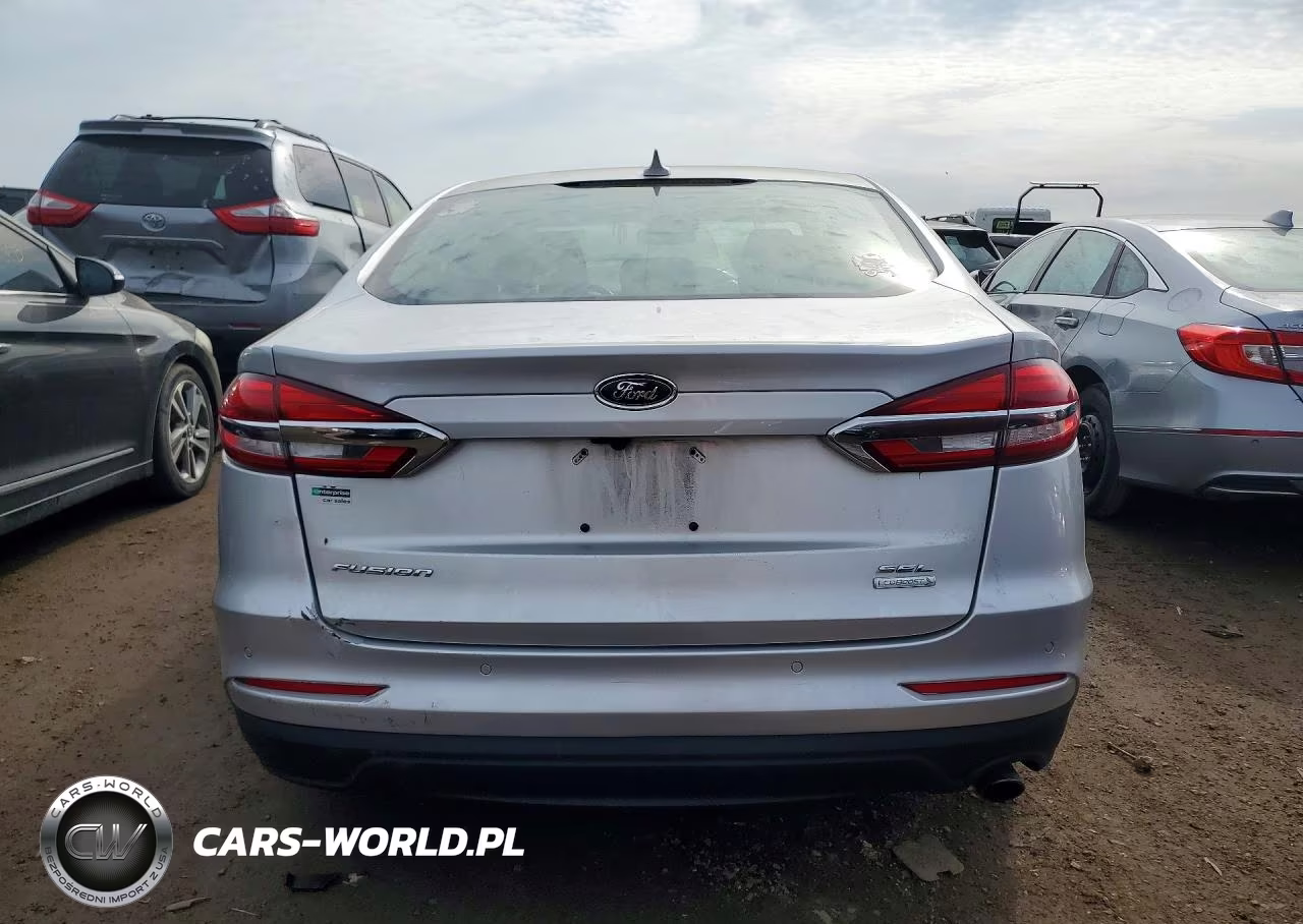 2019 Ford Fusion Sel VIN:3FA6P0CD7KR254284 - 6