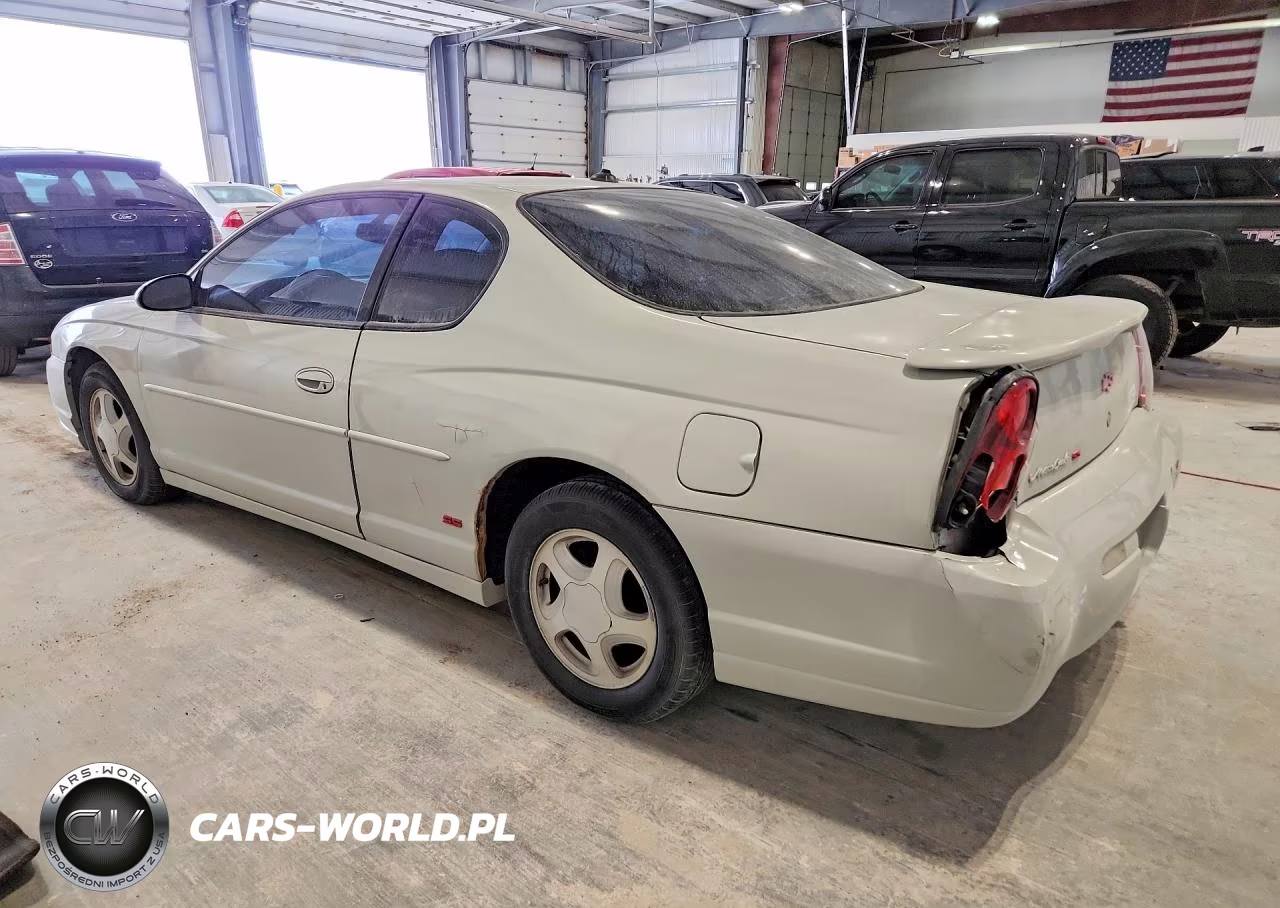 2004 Chevrolet Monte Carlo Ss VIN:2G1WX15KX49235810 - 2