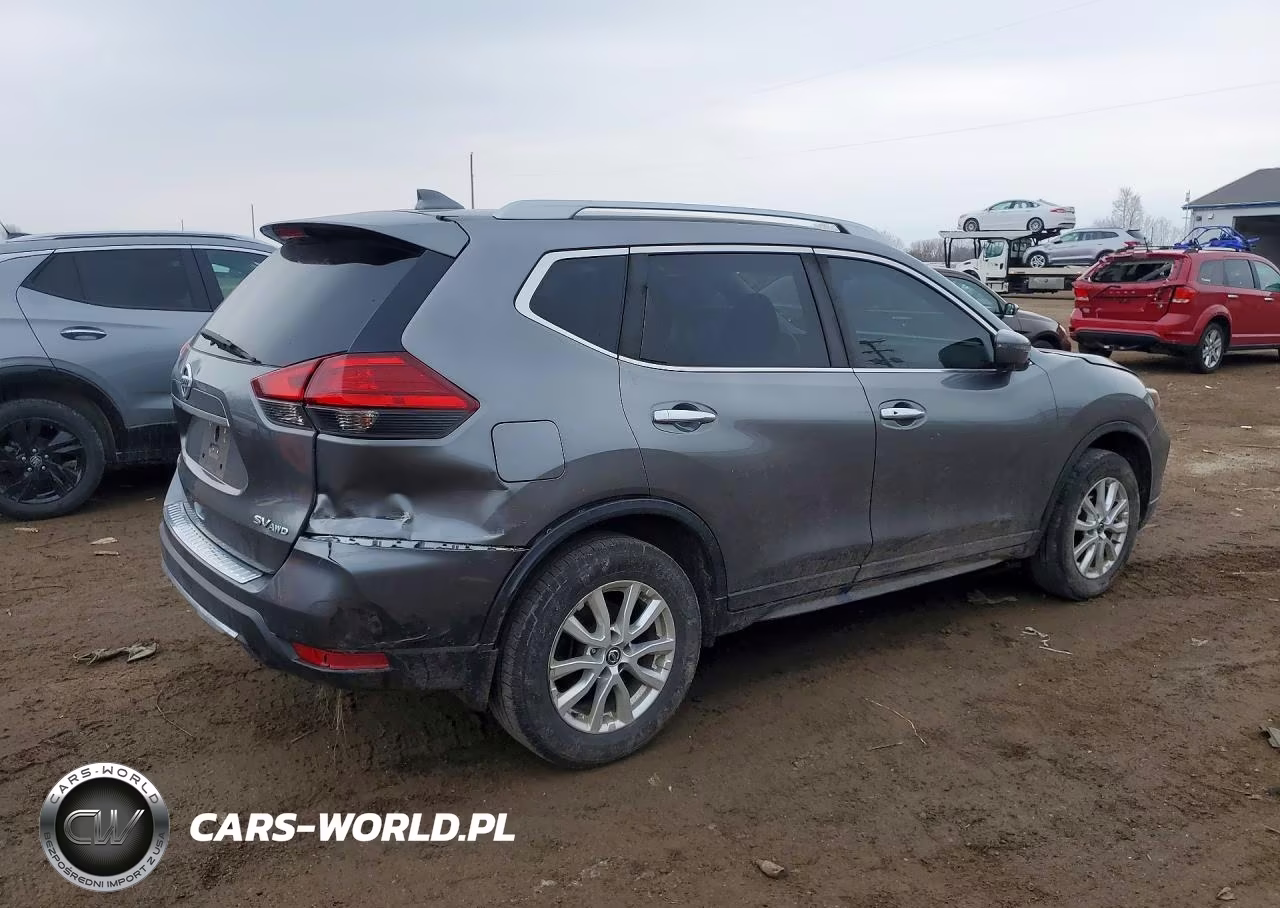 2017 Nissan Rogue Sv VIN:5N1AT2MV3HC896541 - 3