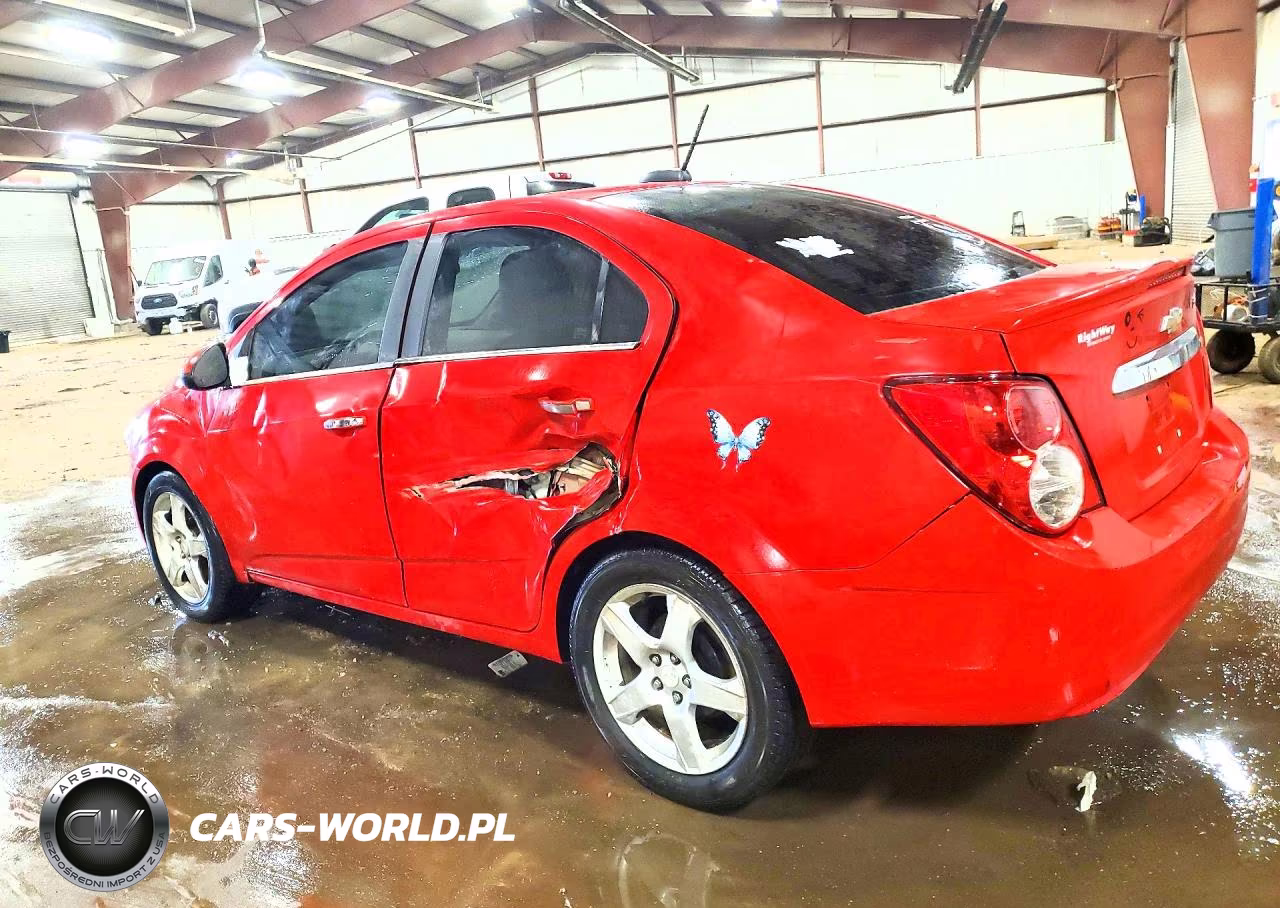 2016 Chevrolet Sonic Ltz VIN:1G1JE5SB2G4144565 - 2