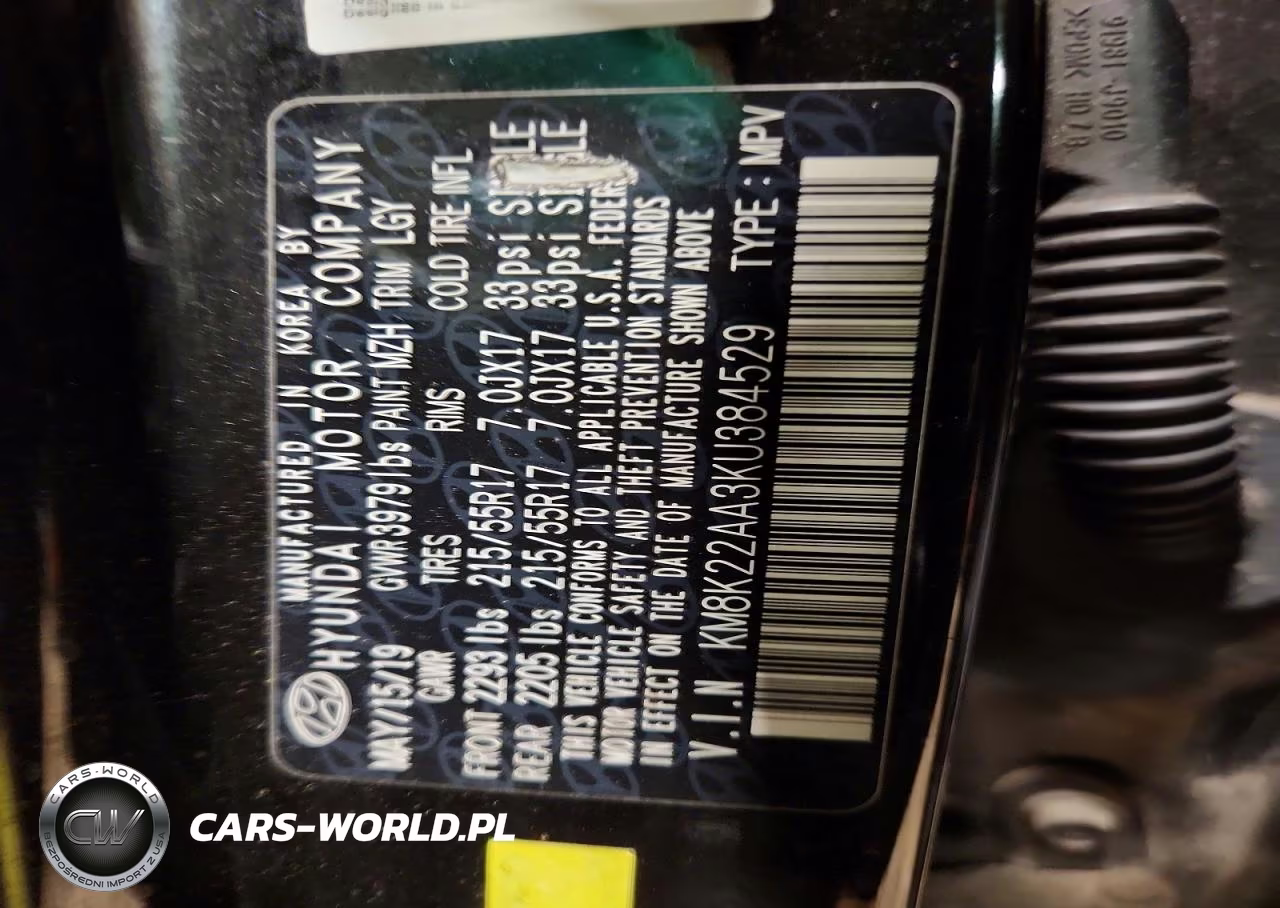 2019 Hyundai Kona Sel VIN:KM8K22AA3KU384529 - 14