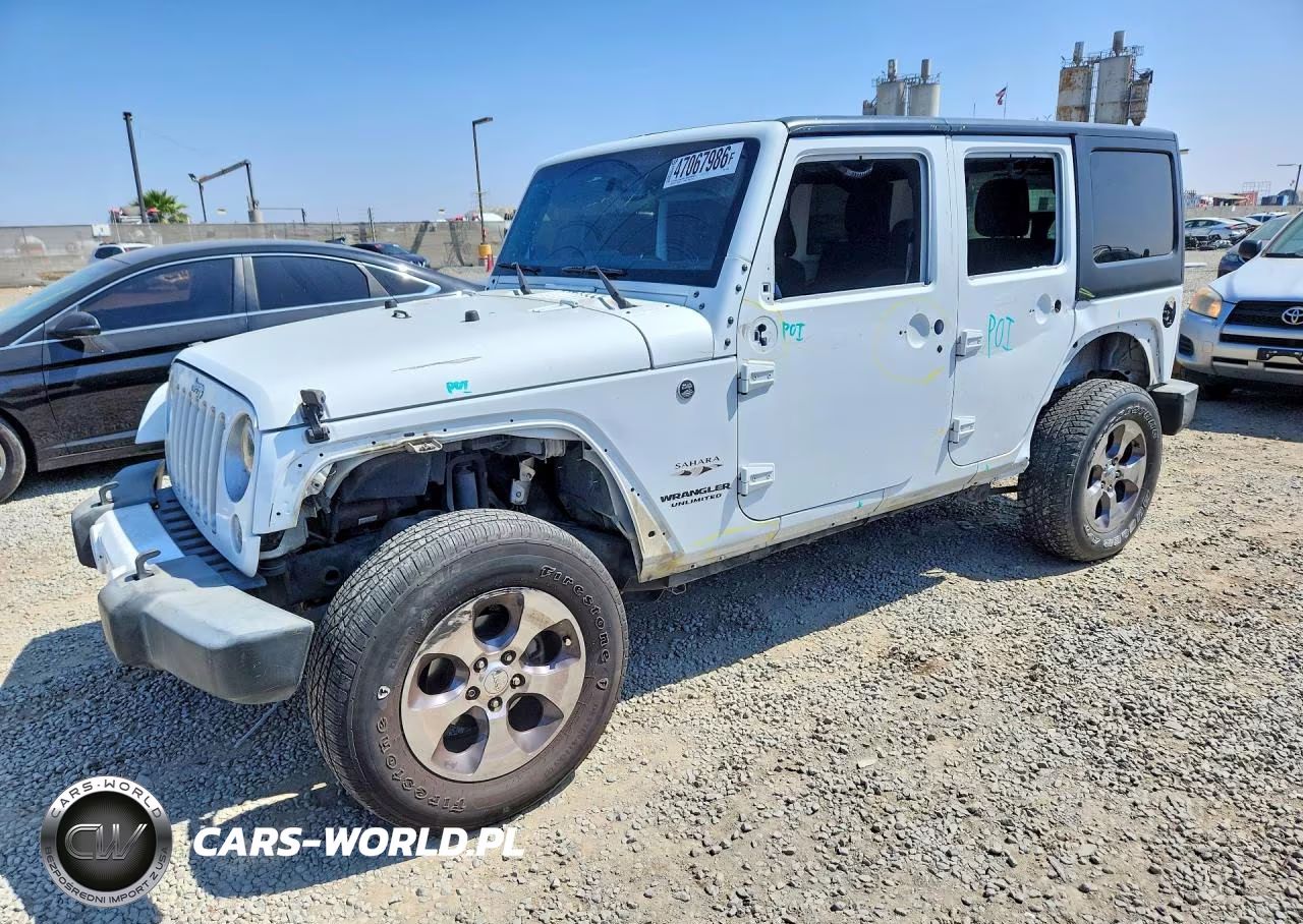 2016 Jeep Wrangler Unlimited Sahara VIN:1C4BJWEG0GL144865 - 1