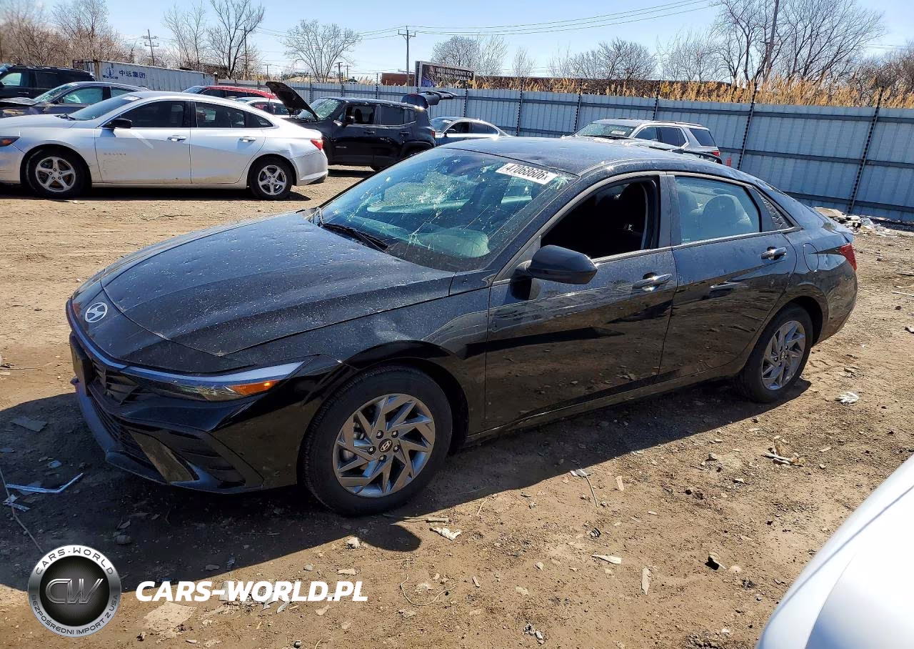 2025 Hyundai Elantra Hybrid Blue