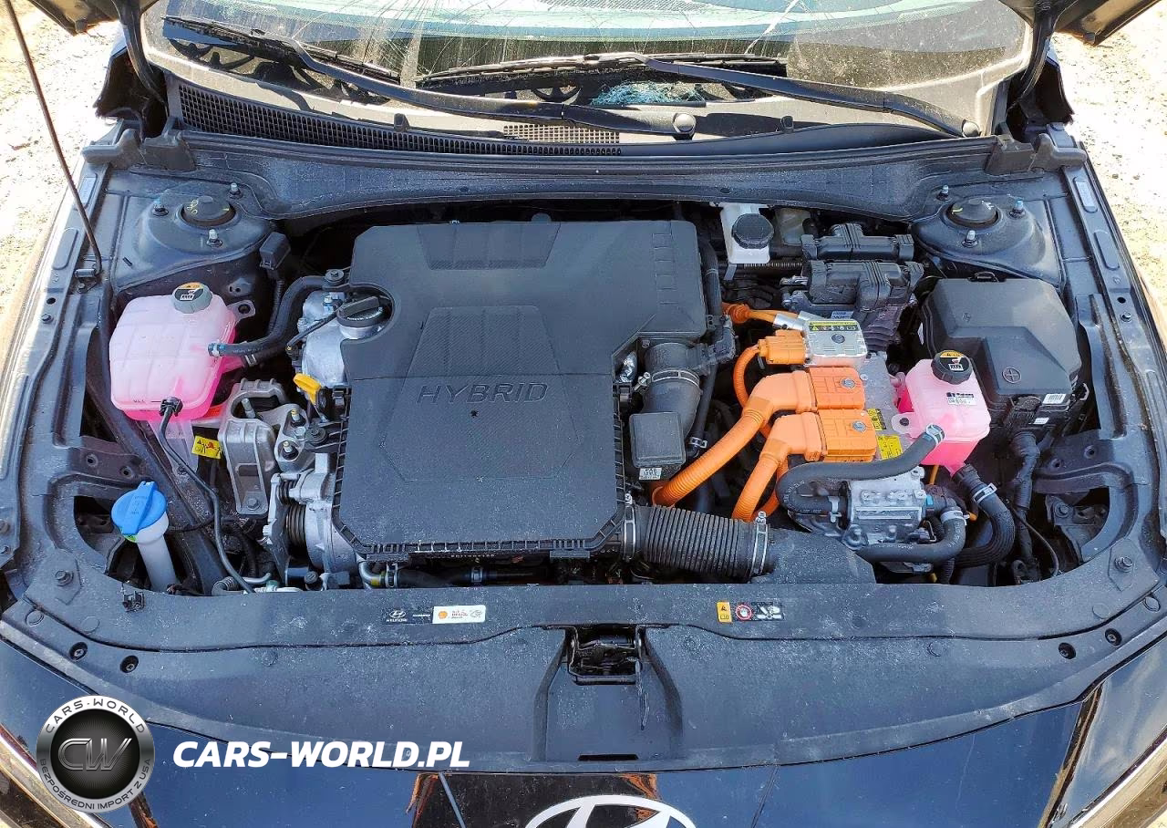 2025 Hyundai Elantra Hybrid Blue VIN:KMHLM4DJ6SU143778 - 11