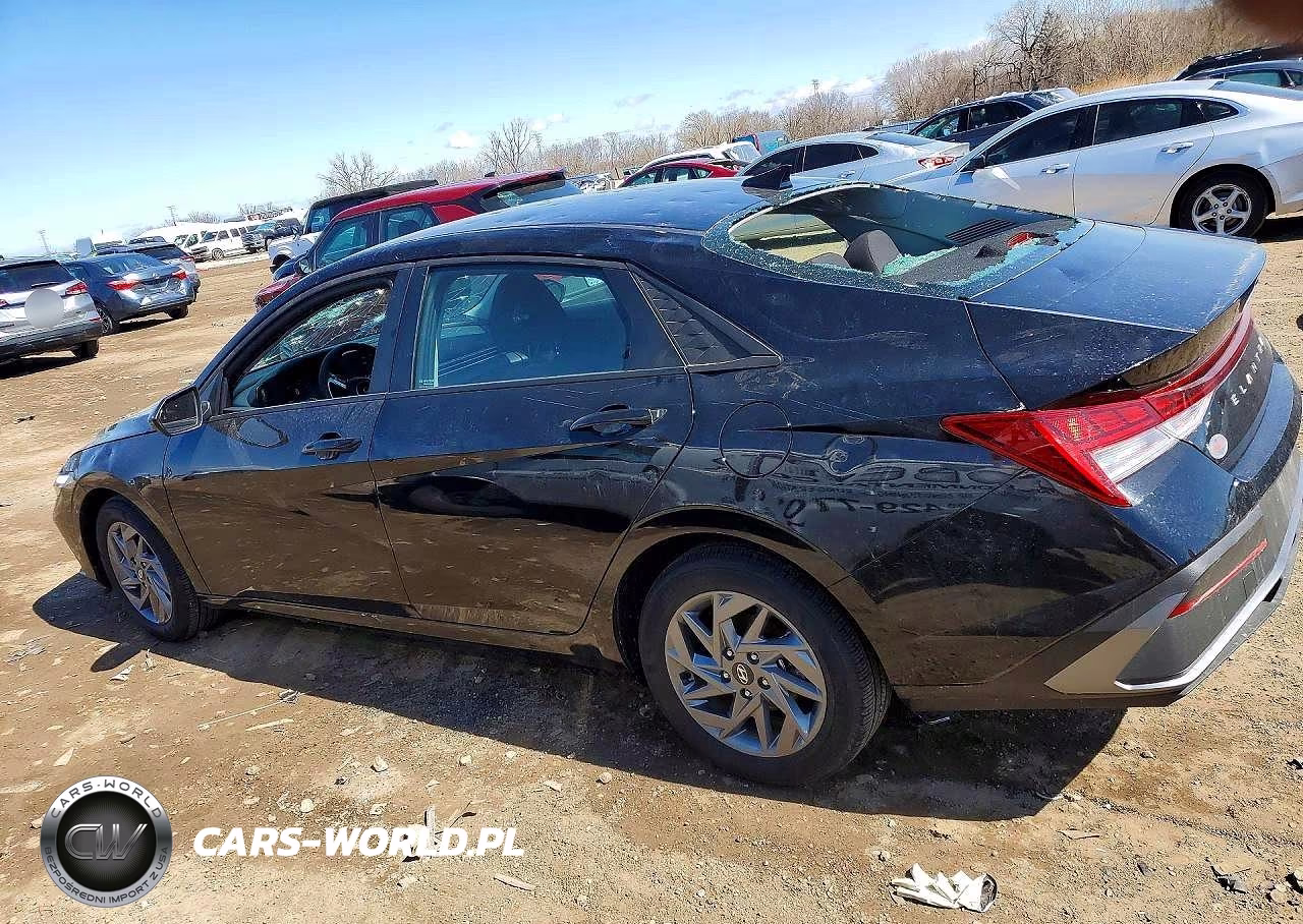 2025 Hyundai Elantra Hybrid Blue VIN:KMHLM4DJ6SU143778 - 2