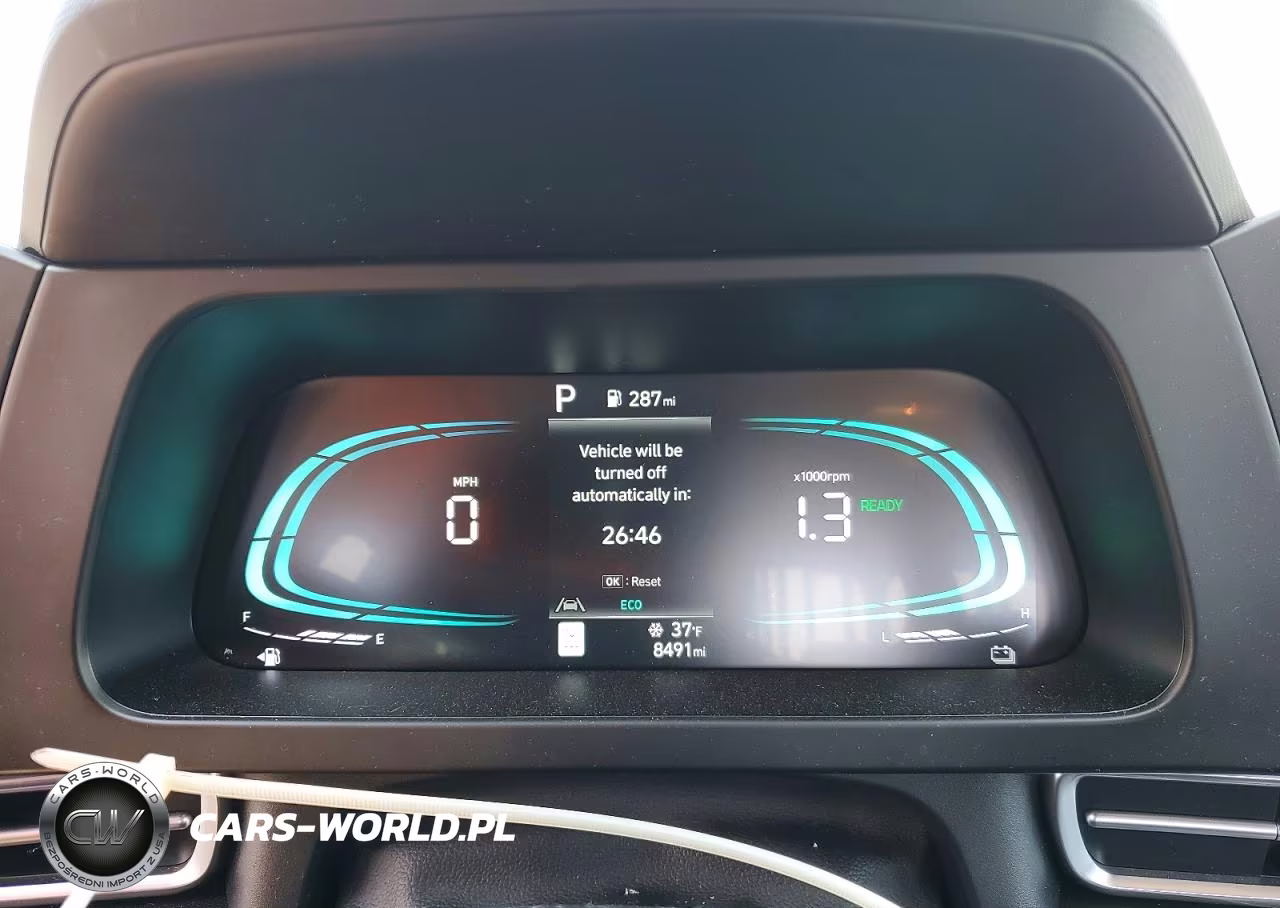 2025 Hyundai Elantra Hybrid Blue VIN:KMHLM4DJ6SU143778 - 9
