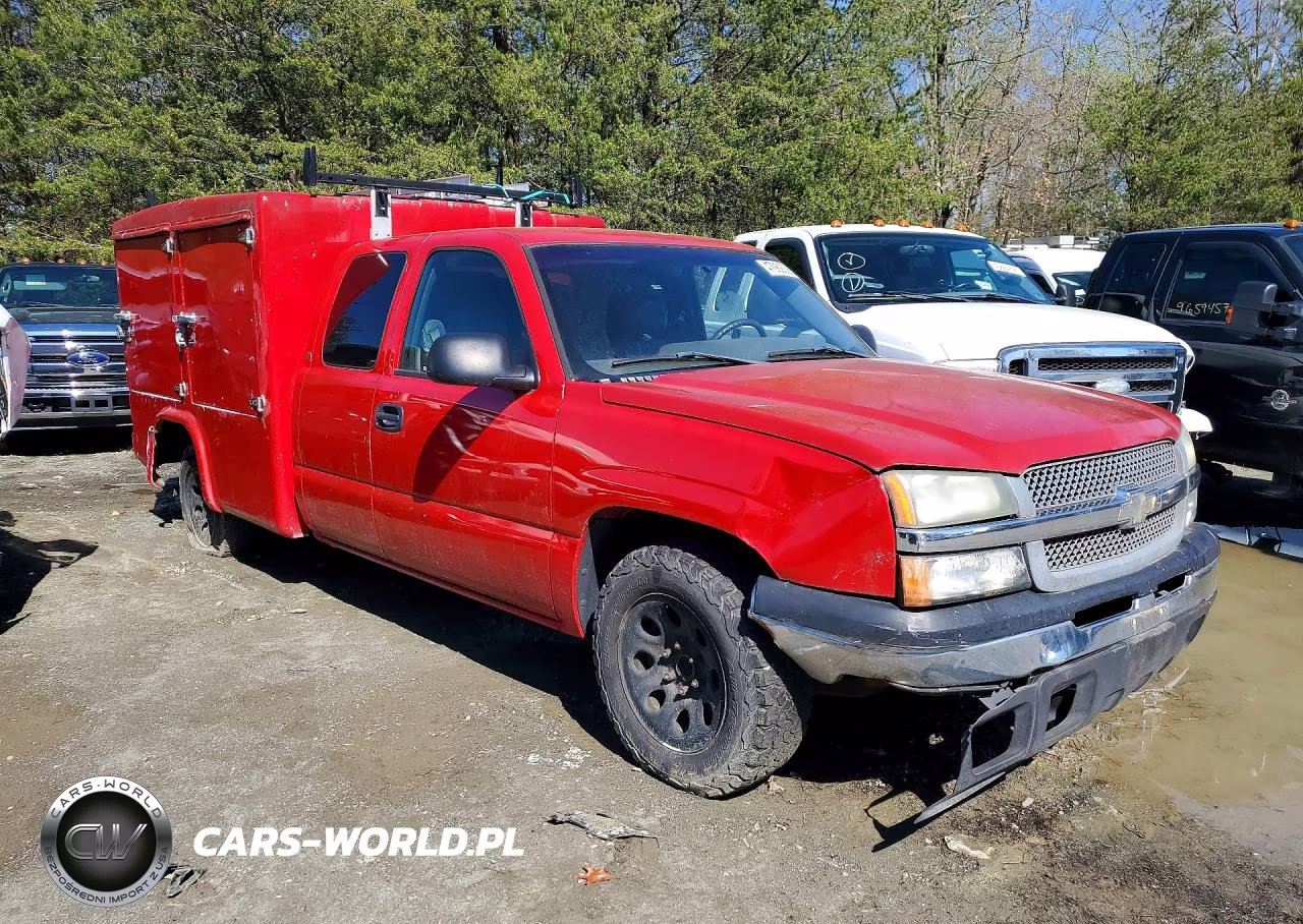 2005 Chevrolet Silverado 1500 Utility - Service Truck VIN:1GCEC19V35E322756 - 4