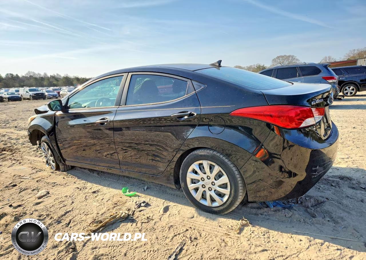 2012 Hyundai Elantra Gls VIN:KMHDH4AE3CU475713 - 2