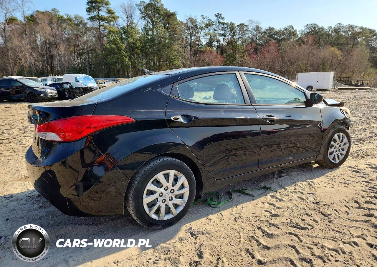 2012 Hyundai Elantra Gls VIN:KMHDH4AE3CU475713 - 3