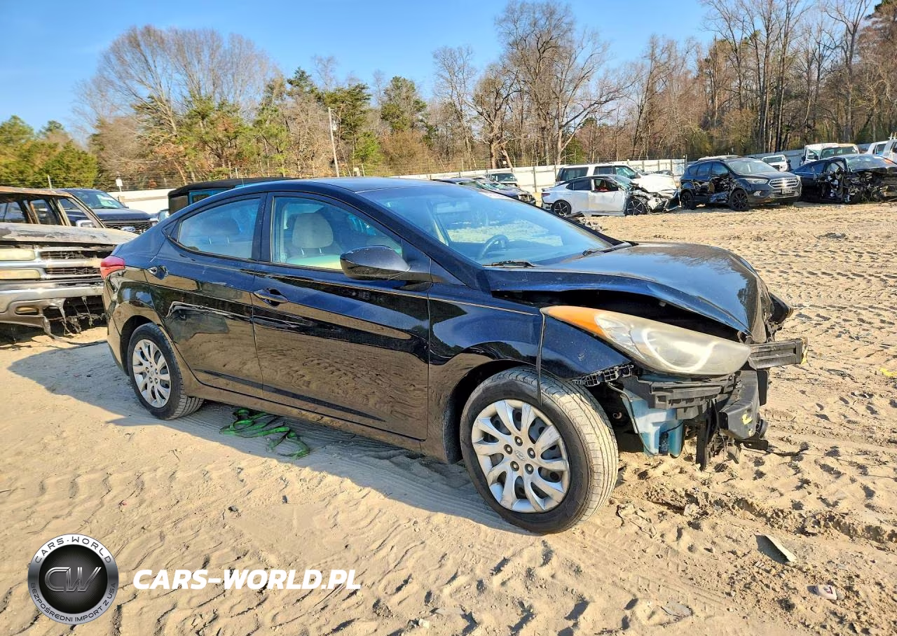 2012 Hyundai Elantra Gls VIN:KMHDH4AE3CU475713 - 4