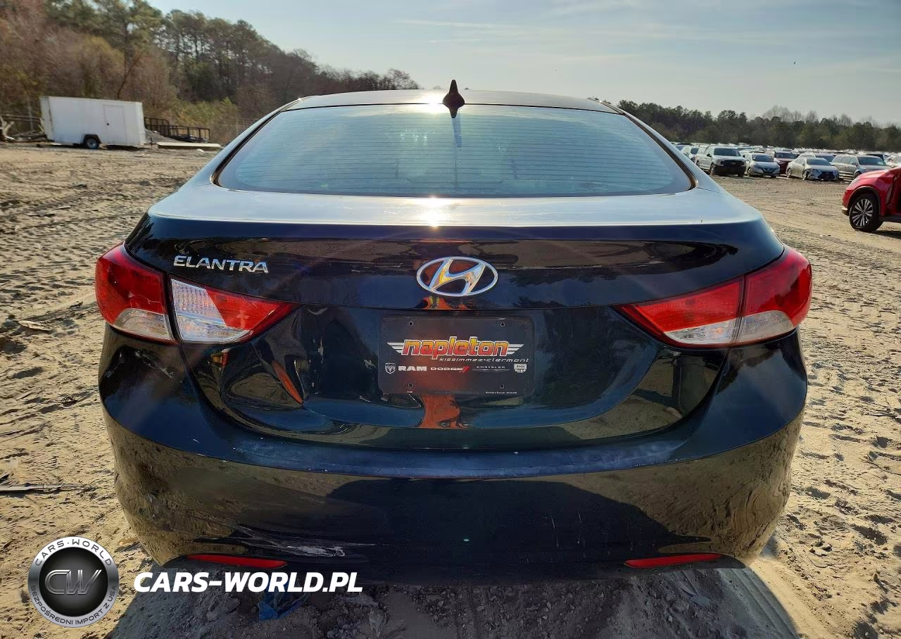 2012 Hyundai Elantra Gls VIN:KMHDH4AE3CU475713 - 6