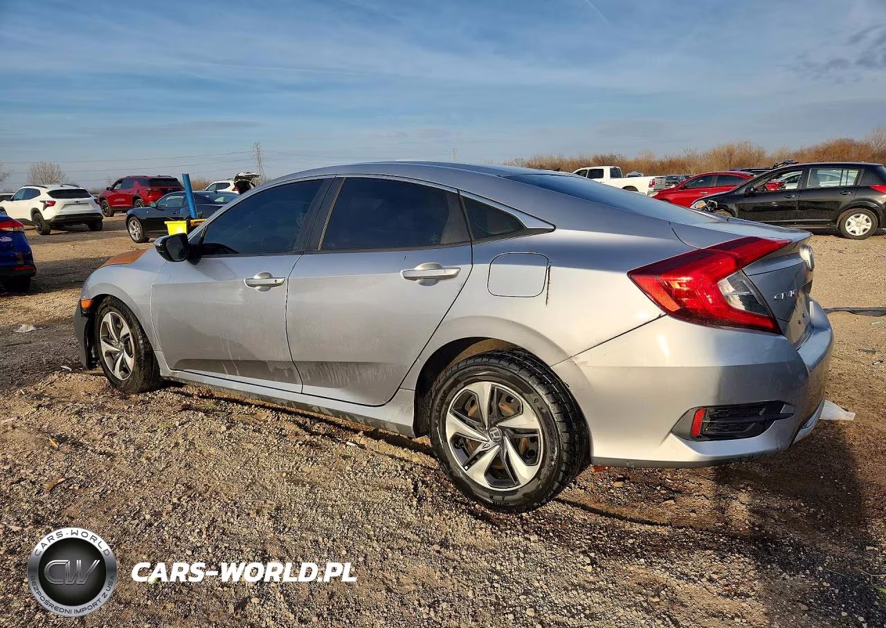 2019 Honda Civic Lx VIN:19XFC2F6XKE042758 - 2